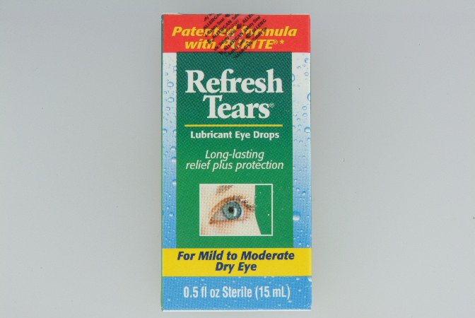 Refresh Tears Eye Lubricant-Eye Lubricant Refresh Tears 1 oz. Eye Drops
