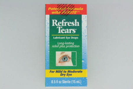 Refresh Tears Eye Lubricant-Eye Lubricant Refresh Tears 1 oz. Eye Drops