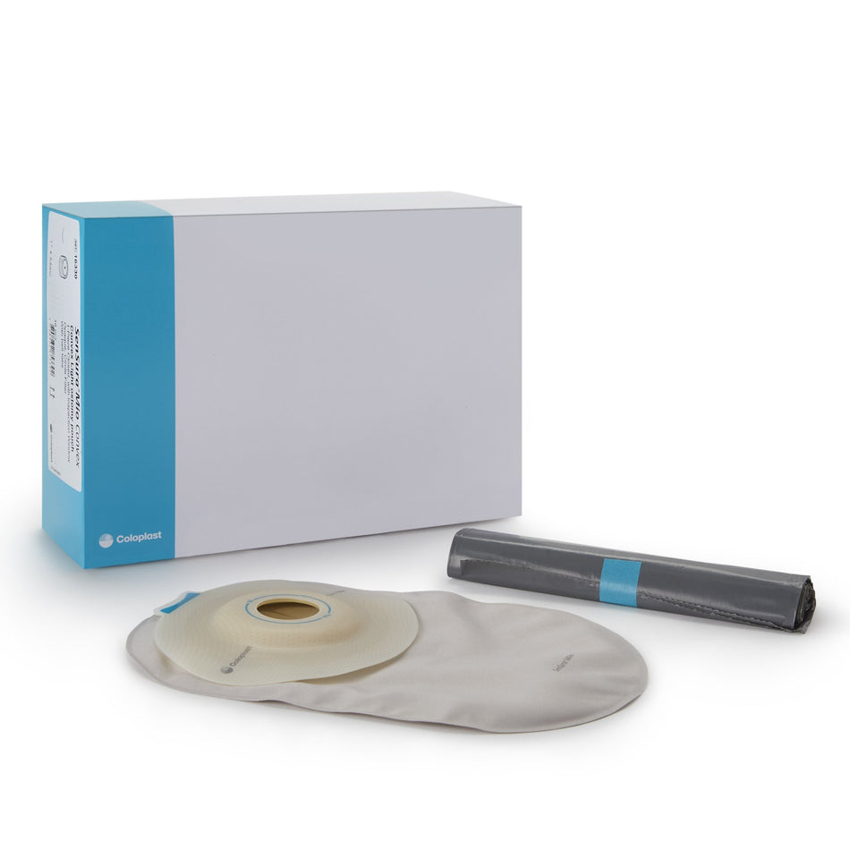 SenSura® Mio Convex Light 1-Piece Closed End Opaque Ostomy Pouch, 25mm Stoma - Ostomy>Ostomy Pouches - Coloplast