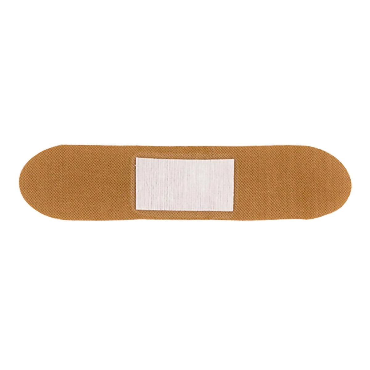 Patch Adhesive Strip with Aloe Vera, 3/4 x 3 Inch-Adhesive Strip Patch 3/4 X 3 Inch Bamboo / Aloe Vera Rectangle Tan Sterile