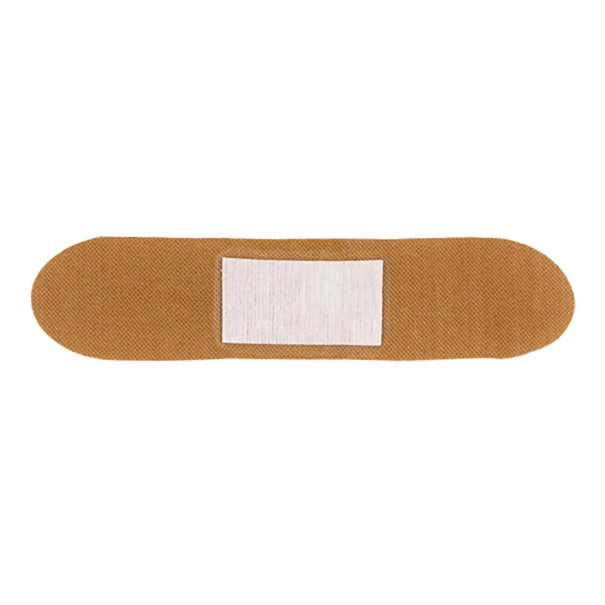 Patch Adhesive Strip with Aloe Vera, 3/4 x 3 Inch-Adhesive Strip Patch 3/4 X 3 Inch Bamboo / Aloe Vera Rectangle Tan Sterile