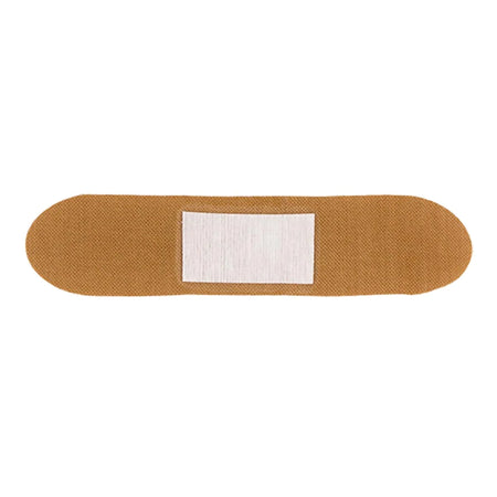 Patch Adhesive Strip with Aloe Vera, 3/4 x 3 Inch-Adhesive Strip Patch 3/4 X 3 Inch Bamboo / Aloe Vera Rectangle Tan Sterile