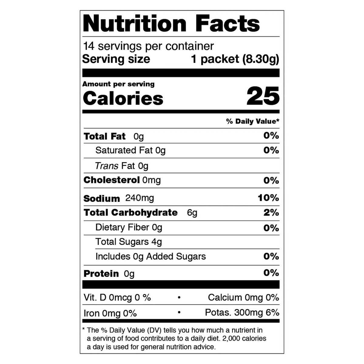 Cure Electrolyte Drink Mix made with Coconut Water, Berry, 7.7-gram Packets
