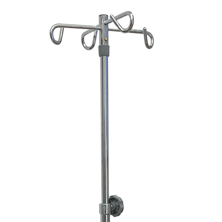 IV Stand Floor Stand 4 Hooks 5 Legs with Casters - IV Therapy>IV Poles - McKesson Brand