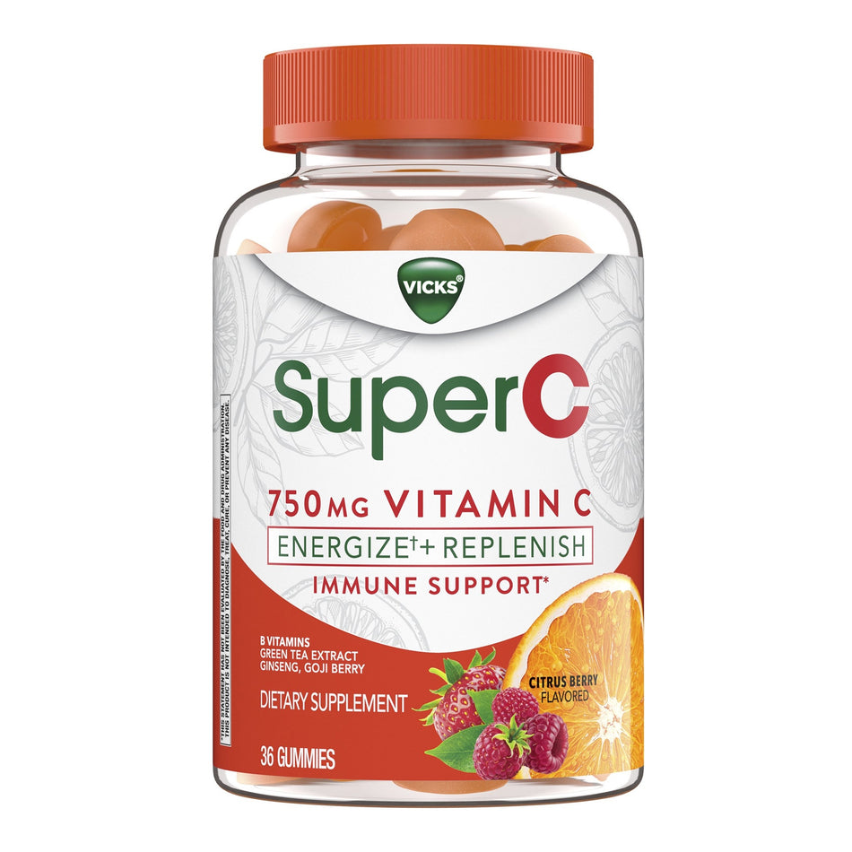 Vicks� Super C Immunity Support-Immunity Support Vicks� Super C Gummy 36 per Bottle