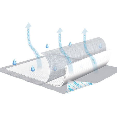 Tena InstaDri Air Underpad, 30 x 36 Inch-Disposable Underpad TENA InstaDri Air 30 X 36 Inch Polymer Moderate Absorbency