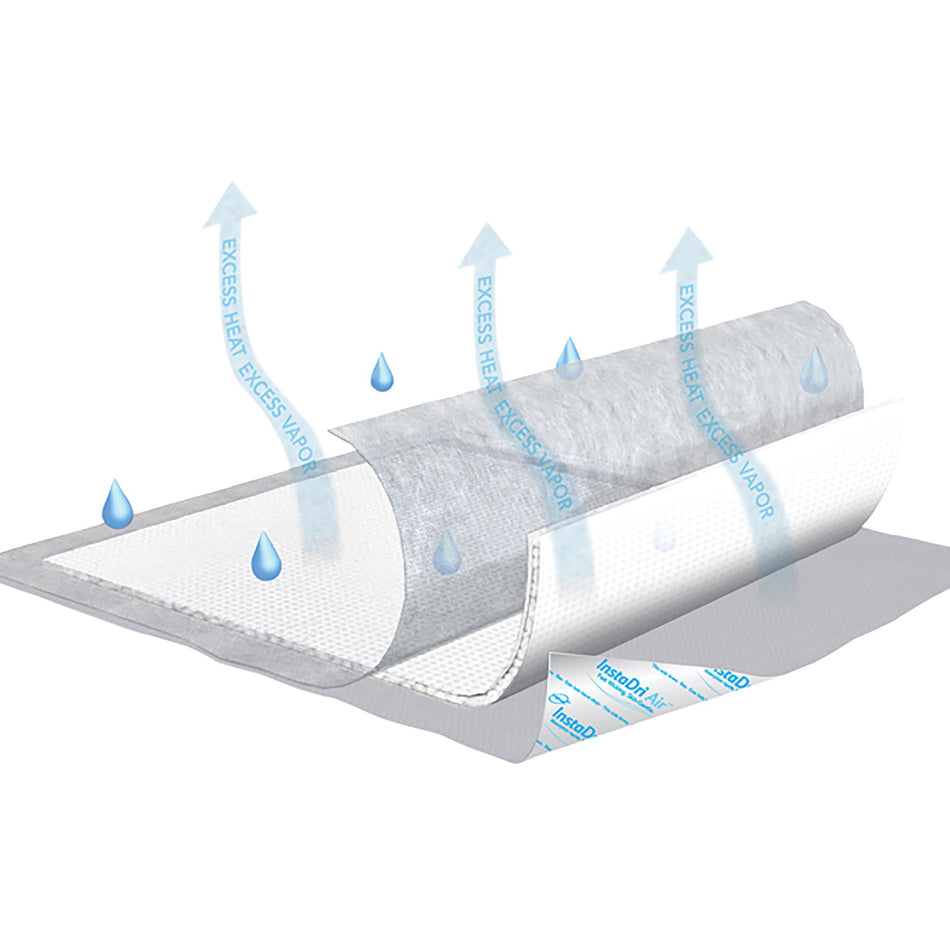 Tena InstaDri Air Underpad, 30 x 36 Inch-Disposable Underpad TENA InstaDri Air 30 X 36 Inch Polymer Moderate Absorbency