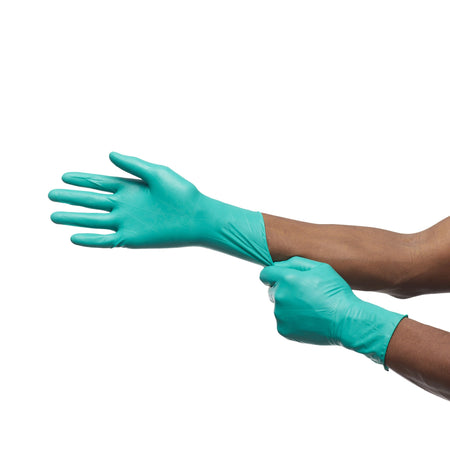 McKesson Perry Performance Plus Polychloroprene Surgical Glove, Size 7, Dark Green-Surgical Glove McKesson Perry Performance Plus Size 7 Sterile Polychloroprene Standard Cuff Length Smooth Dark Green Chemo Tested