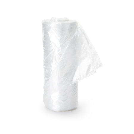 Colonial Trash Bag, 10 gal-Trash Bag Colonial Bag 10 gal. Clear HDPE 8 Mic. 24 X 24 Inch X-Seal Bottom Coreless Roll
