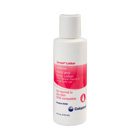 Sween Moisturizer, 4 oz. Bottle-Hand and Body Moisturizer Sween Lotion 4 oz. Bottle Scented Lotion CHG Compatible