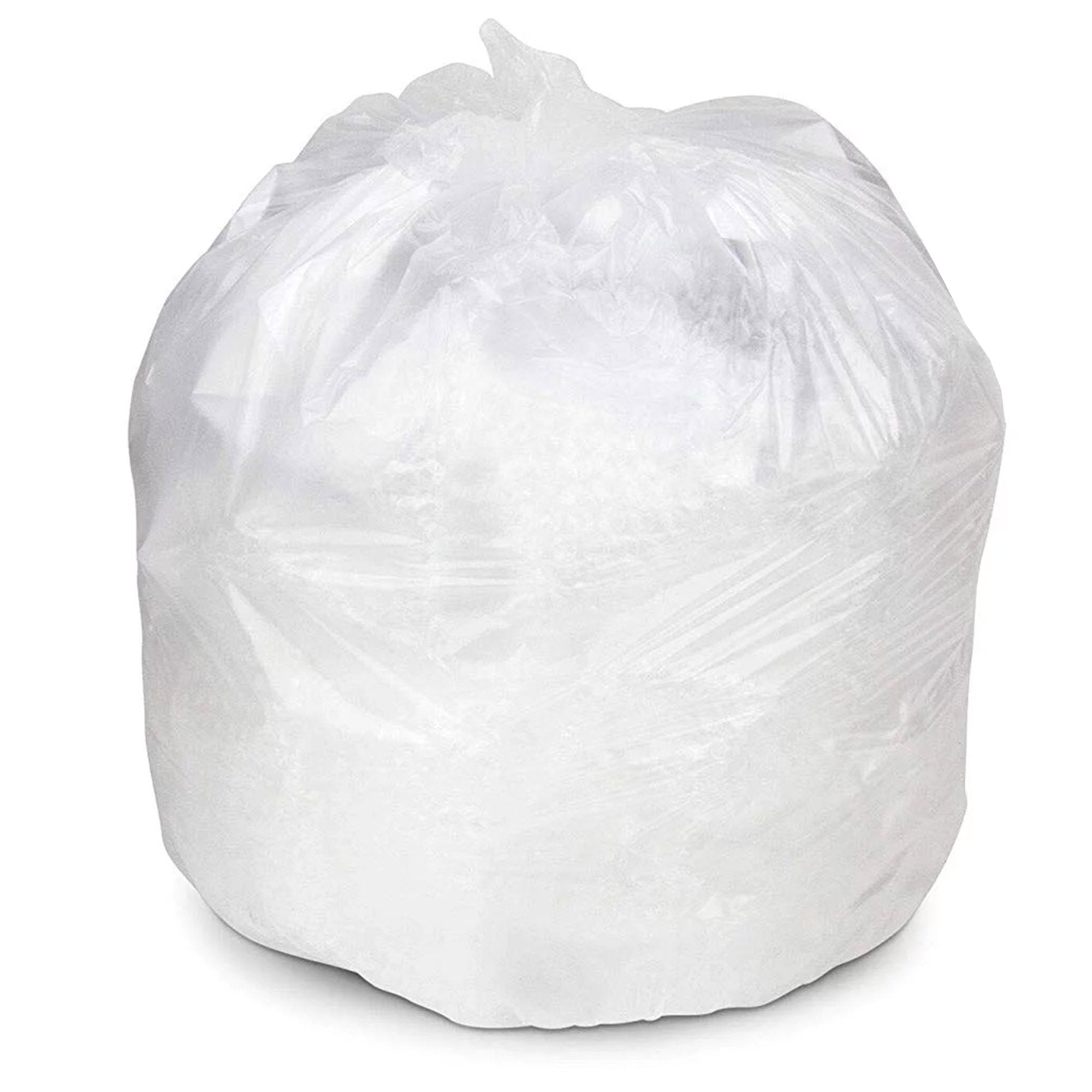 Colonial Heavy Duty Trash Bag, 45 gal, Clear-Trash Bag Colonial Bag 45 gal. Clear HDPE 13 Mic. 40 X 48 Inch X-Seal Bottom Coreless Roll