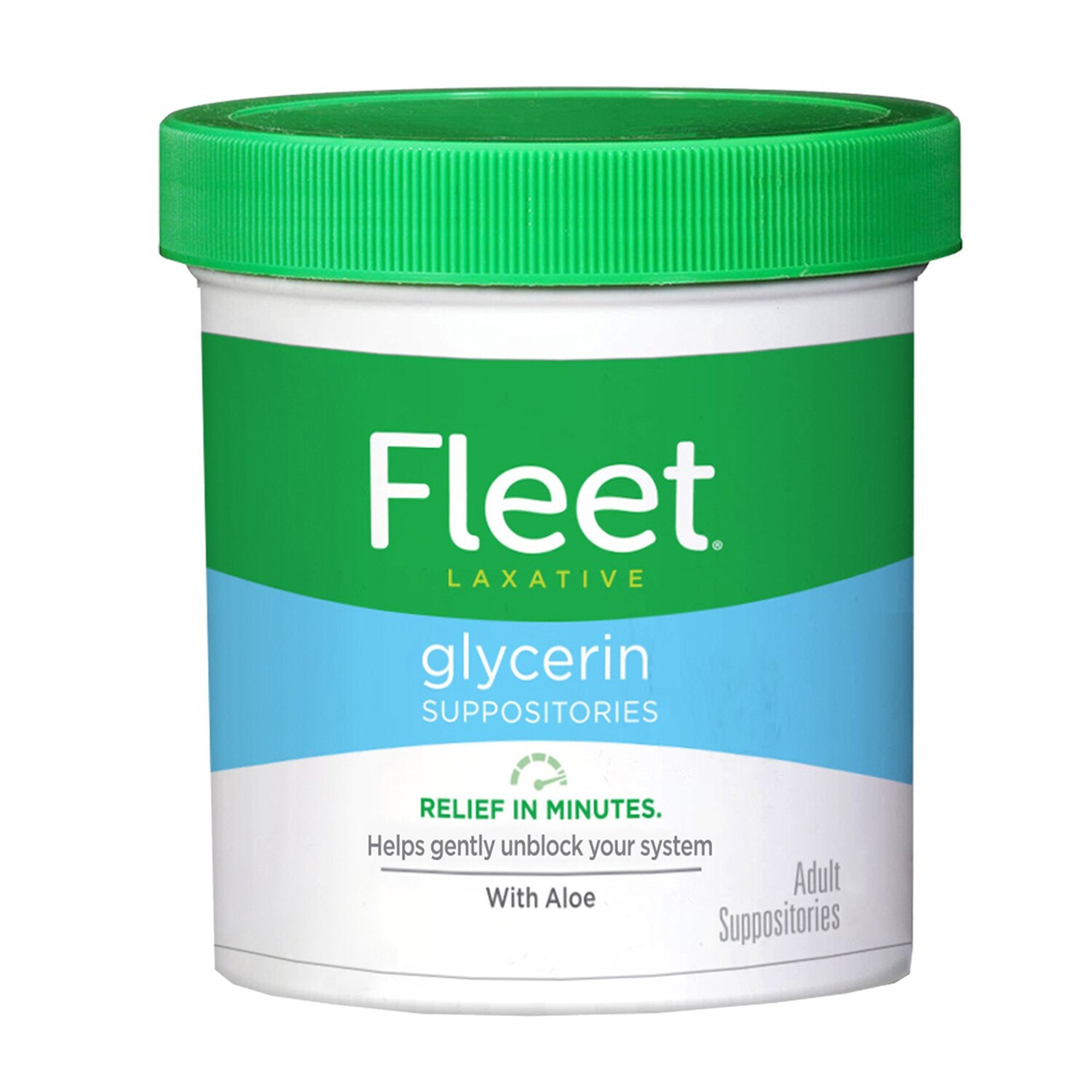 Fleet Glycerin Laxative Suppository-Laxative Fleet Suppository 24 per Box 2 Gram Strength Glycerin