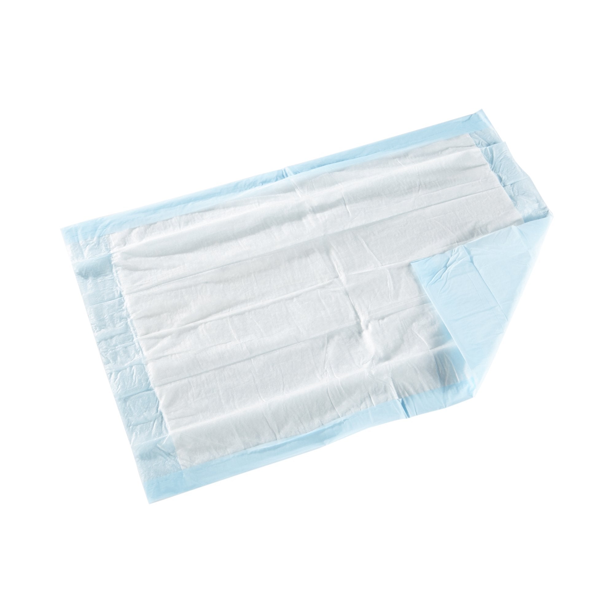 McKesson Classic Plus Light Absorbency Underpads, 17 x 24 Inch-Disposable Underpad McKesson Classic 17 X 24 Inch Fluff / Polymer Light Absorbency