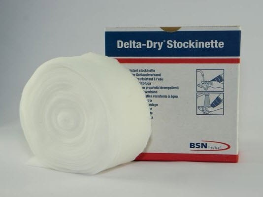 Delta-Dry Stockinette-Stockinette Water Resistant Delta-Dry 2 Inch X 11 Yard Polypropylene / Nylon / Polyester Mesh NonSterile