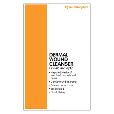 Dermal Wound Cleanser, nontoxic, nonirritating, Antiseptic Spray, 8-oz Bottle-Wound Cleanser 8 oz. Spray Bottle NonSterile Antimicrobial