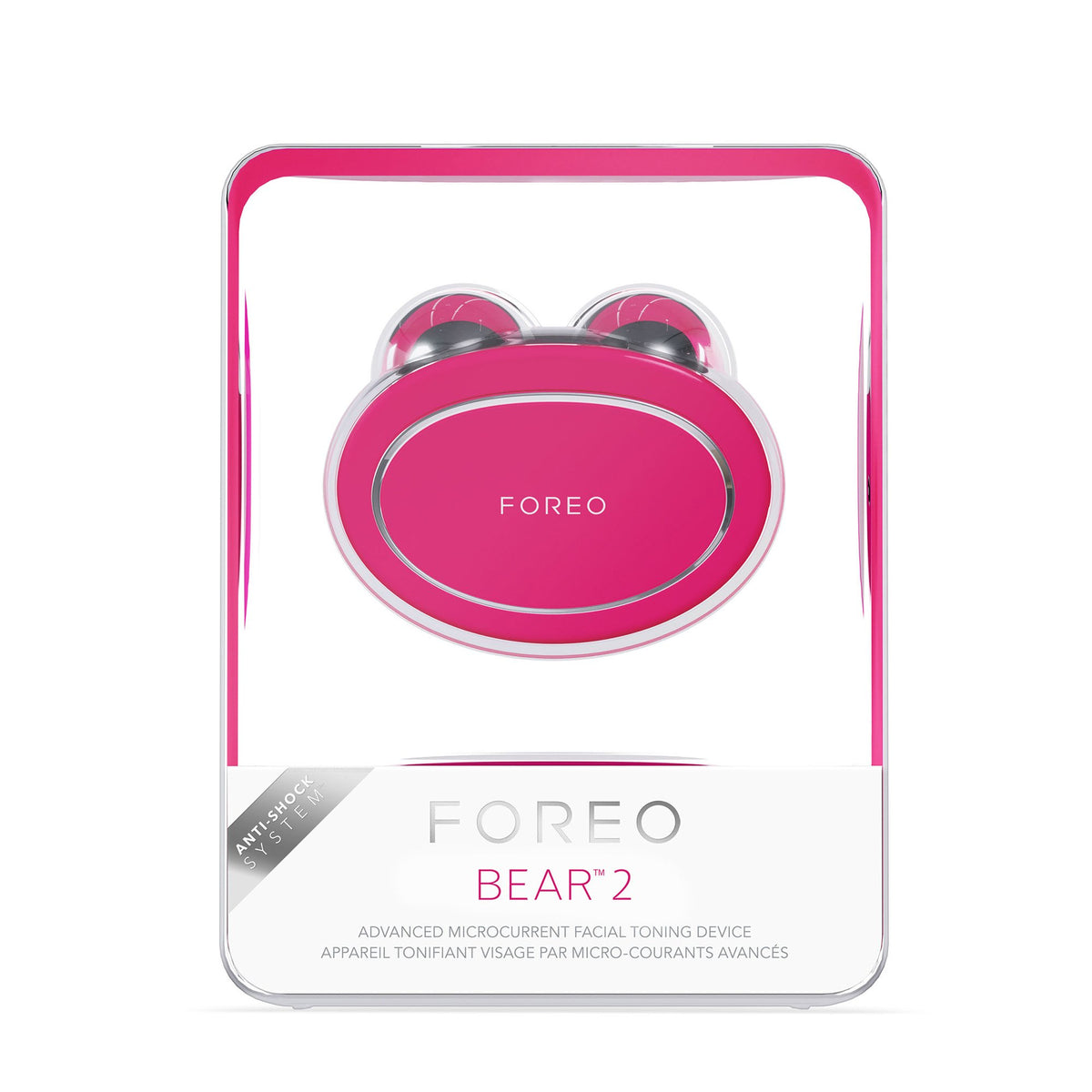 BEAR™ 2 Microcurrent Toning Device, Fuchsia - Personal Hygiene>Skin Care>Skin Care Kits - Foreo Inc