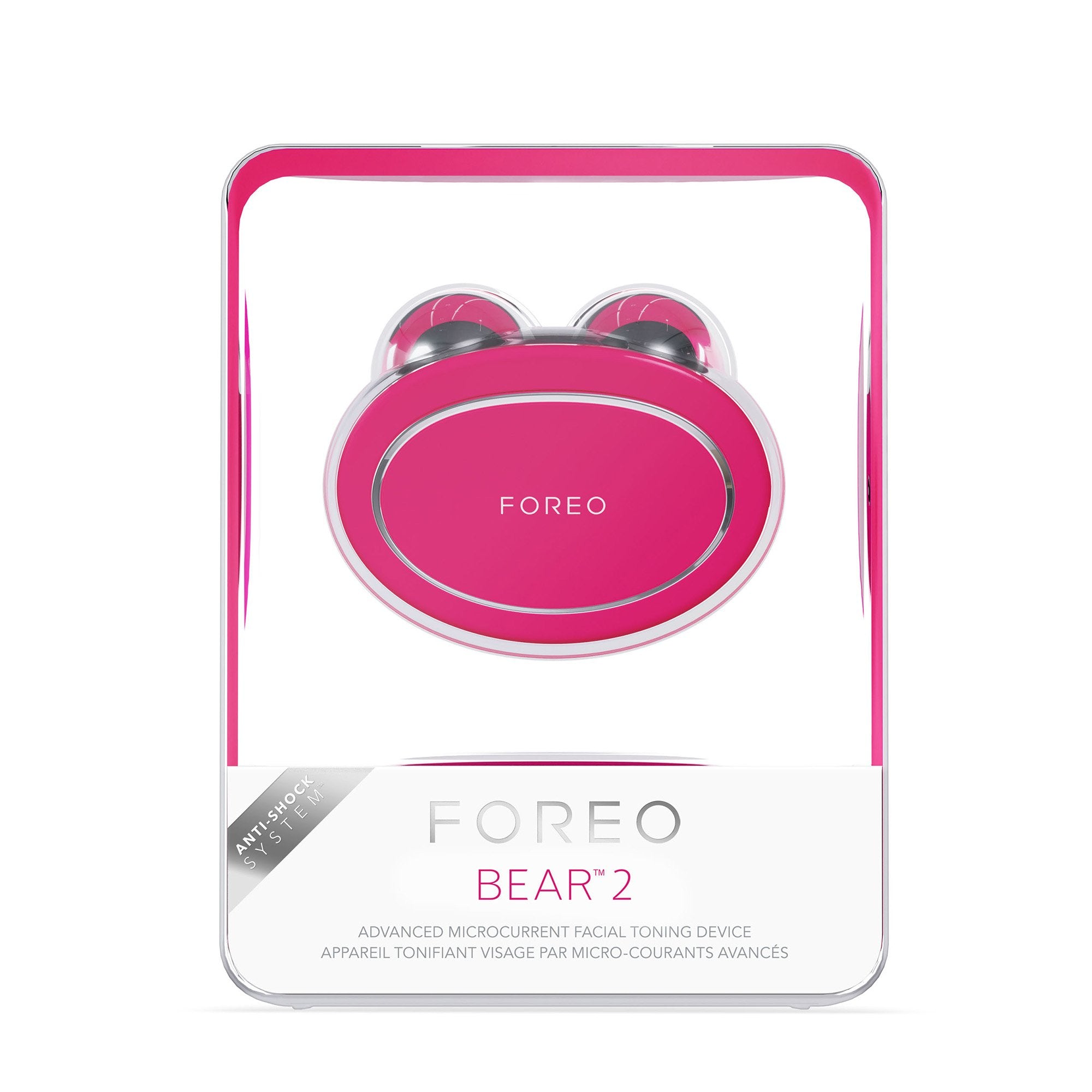 BEAR™ 2 Microcurrent Toning Device, Fuchsia - Personal Hygiene>Skin Care>Skin Care Kits - Foreo Inc