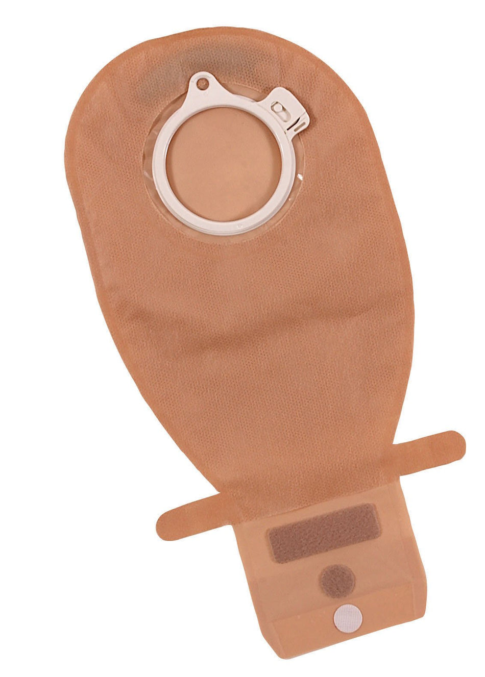 Assura EasiClose Two-Piece Drainable Opaque Ostomy Pouch, 10 Inch Length-"Ostomy Pouch Assura EasiClose Two-Piece System 10-1/2 Inch Length, Midi Drainable"