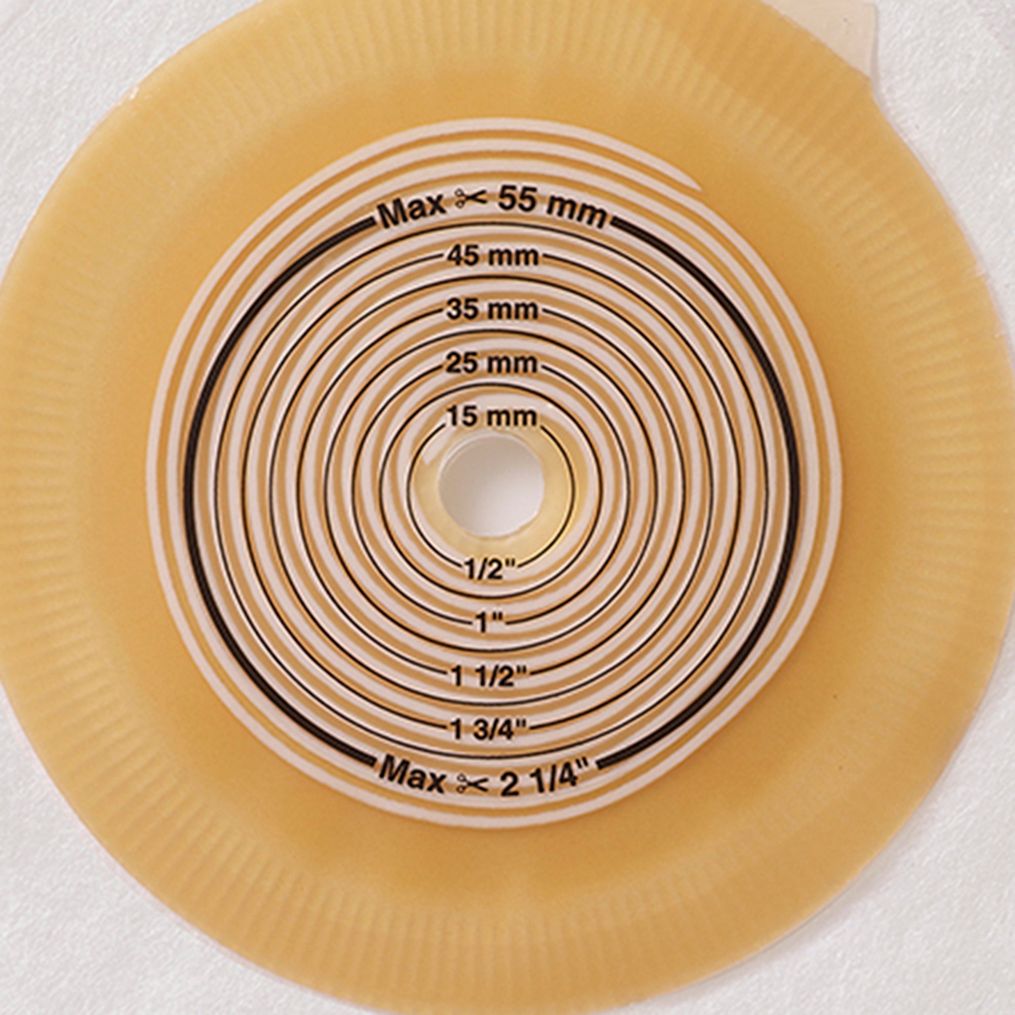 Assura Flat MAXI One-Piece Drainable Urostomy Pouch, 3/8 to 2-1/8 Inch Stoma-Urostomy Pouch Assura One-Piece System 10-3/4 Inch Length Trim To Fit 3/8 to 2-1/8 Inch Stoma Drainable