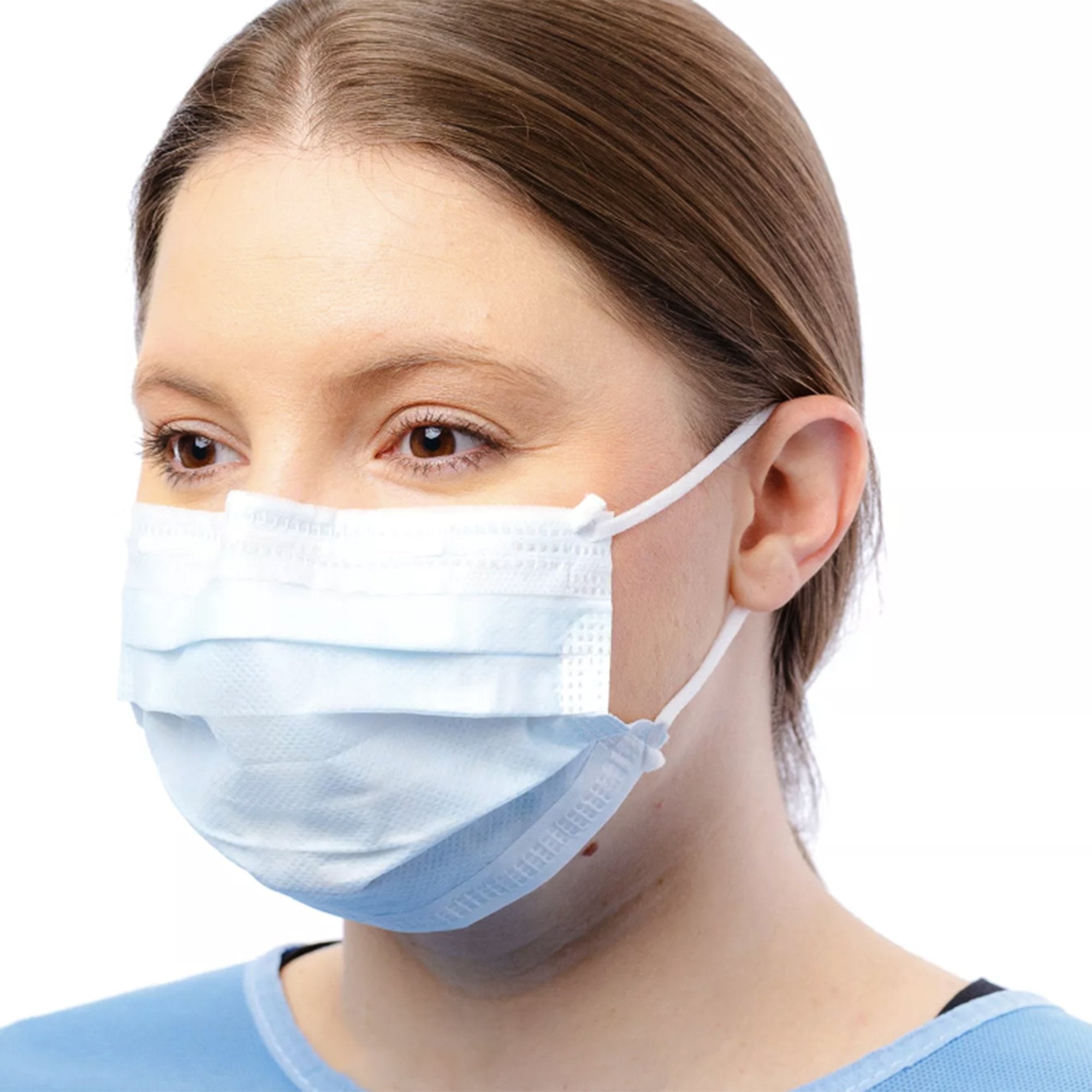 Procedure Mask Cardinal Health™ ASTM Level 1 Earloops One Size Fits Most - Apparel>Masks - Cardinal