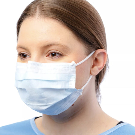 Procedure Mask Cardinal Health™ ASTM Level 1 Earloops One Size Fits Most - Apparel>Masks - Cardinal