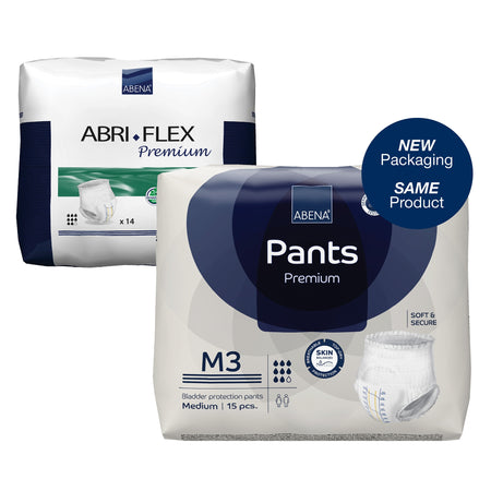 Abena® Premium Pants M3 Incontinence Brief, Medium - Incontinence>Adult Briefs and Protective Undergarments - Abena North...