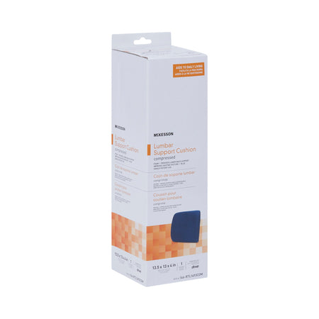 McKesson Compressed Lumbar Support Cushion-Lumbar Support Cushion McKesson 13-2/5 W X 13 L X 4 D Inch Foam