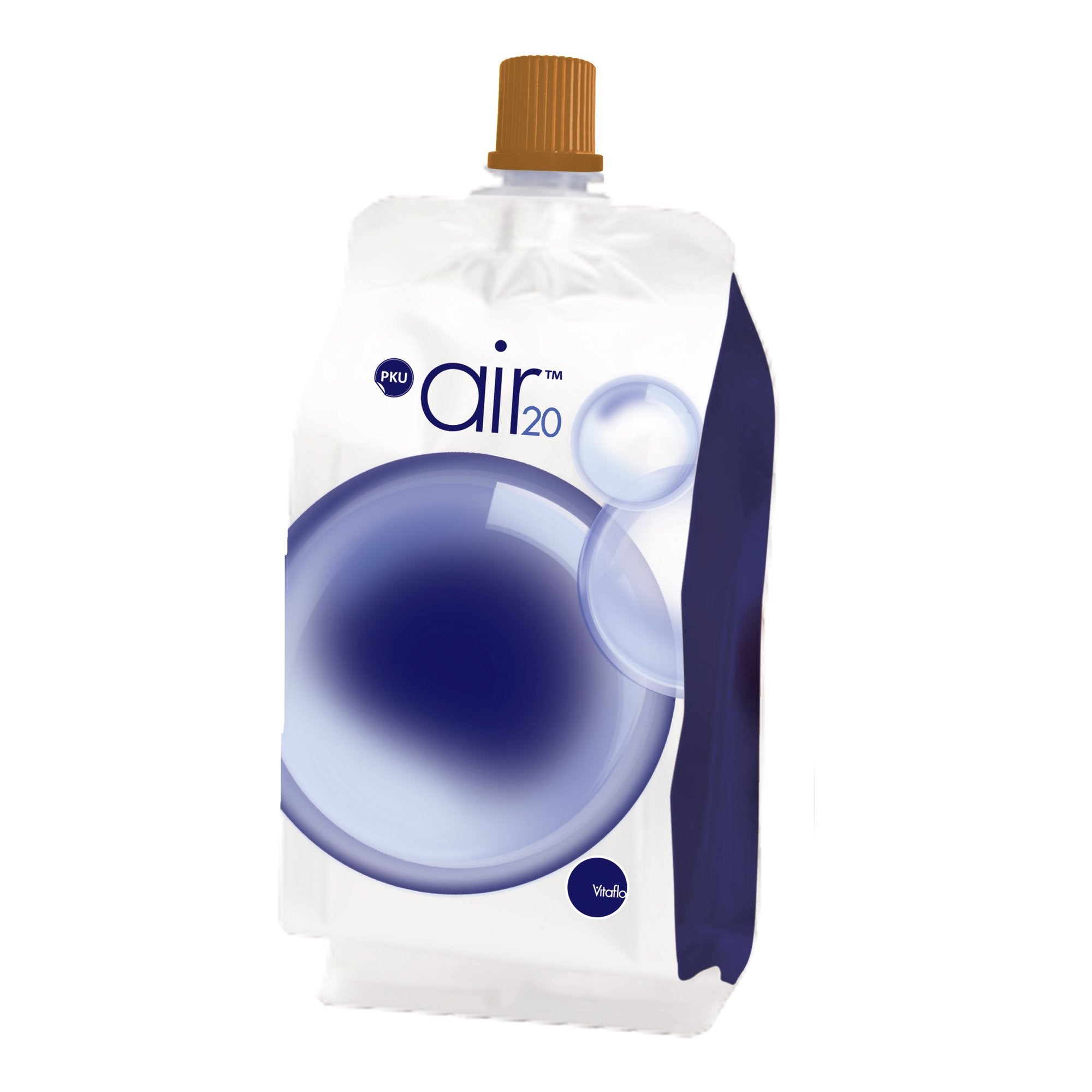 PKU air 20 Ready-to-Drink Phenylalanine-Free Formula, Coffee Fusion Flavor-Oral Supplement PKU air 20 Gold Coffee Fusion Flavor Liquid 174 mL Pouch