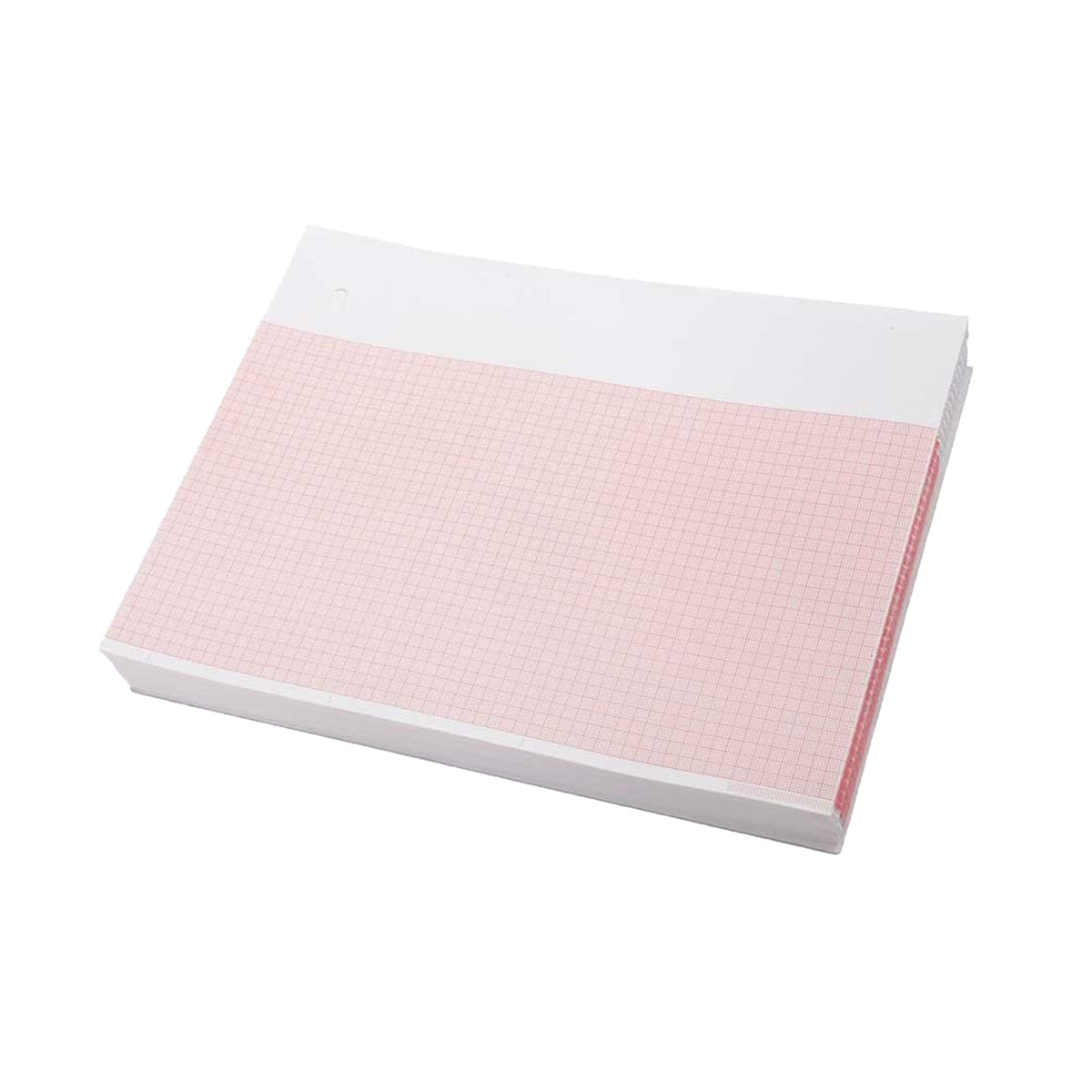 Hewlett Packard Recording Paper-Recording Chart Paper Hewlett Packard Z-Fold Red Grid