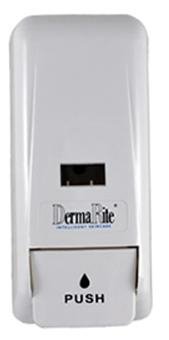 DermaRite Soap Dispenser, 1000 mL-Hand Hygiene Dispenser DermaRite White Manual Push 1000 mL Wall Mount
