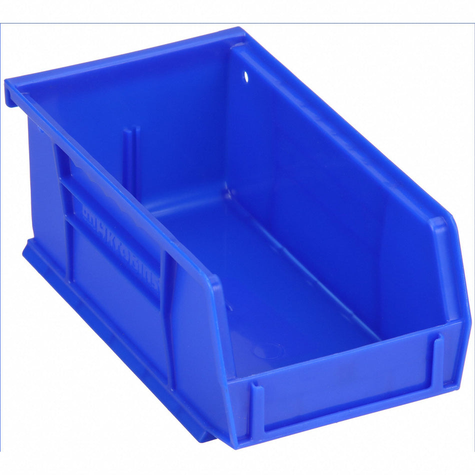 AkroBins� Storage Shelf Bin-Storage Bin AkroBins� Blue Plastic 3 X 4-1/8 X 7-3/8 Inch