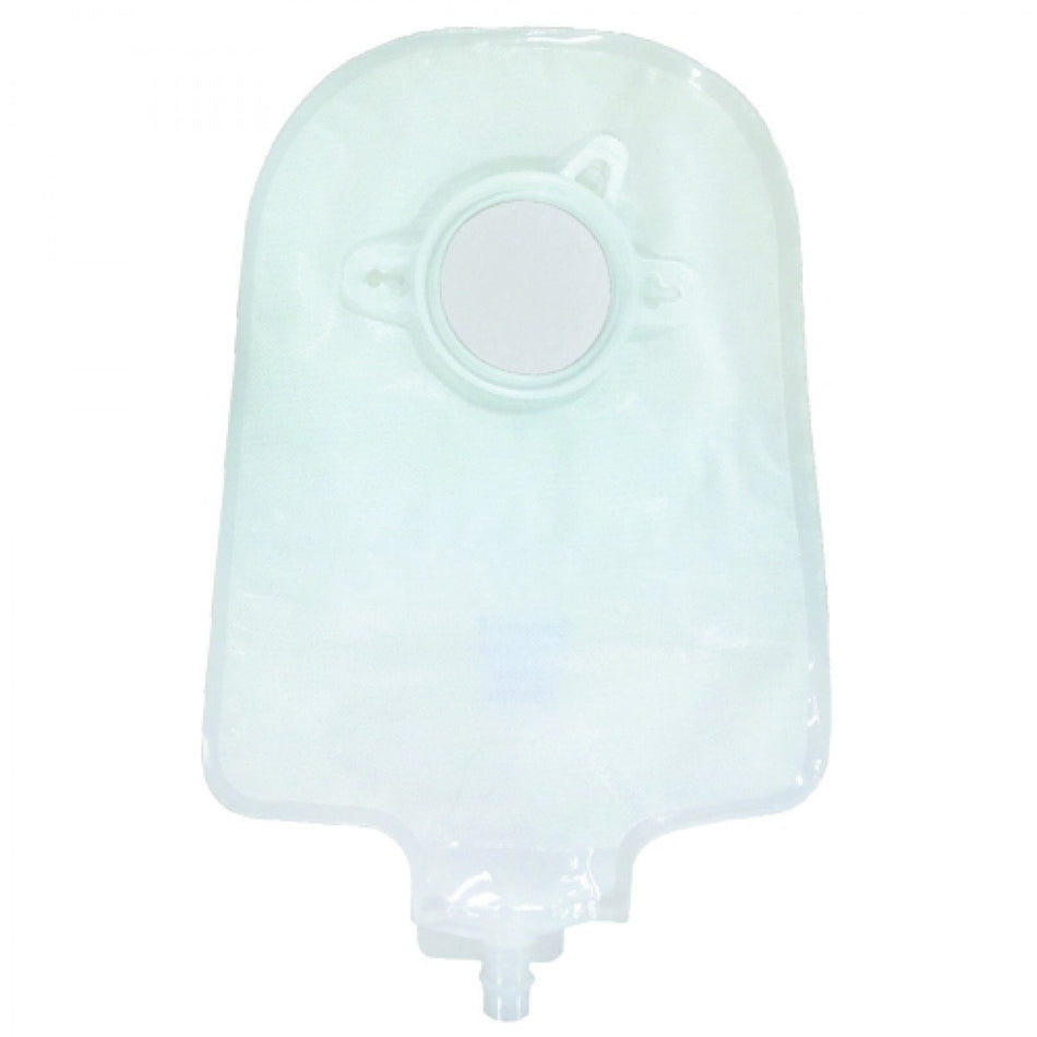 Securi-T Two-Piece Drainable Transparent Urostomy Pouch, 9 Inch Length, 1 Inch Flange-Urostomy Pouch Securi-T Two-Piece System 9 Inch Length Without Barrier Drainable