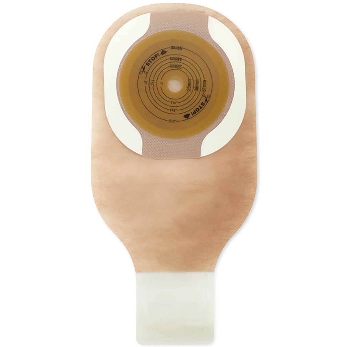 Premier One-Piece Drainable Ultra Clear Filtered Ostomy Pouch, 12-Inch Length, Up to 1 Inch Stoma-"Ostomy Pouch Premier One-Piece System 12 Inch Length Soft Convex, Trim to Fit Up to 1-1/2 Inch Stoma Drainable"