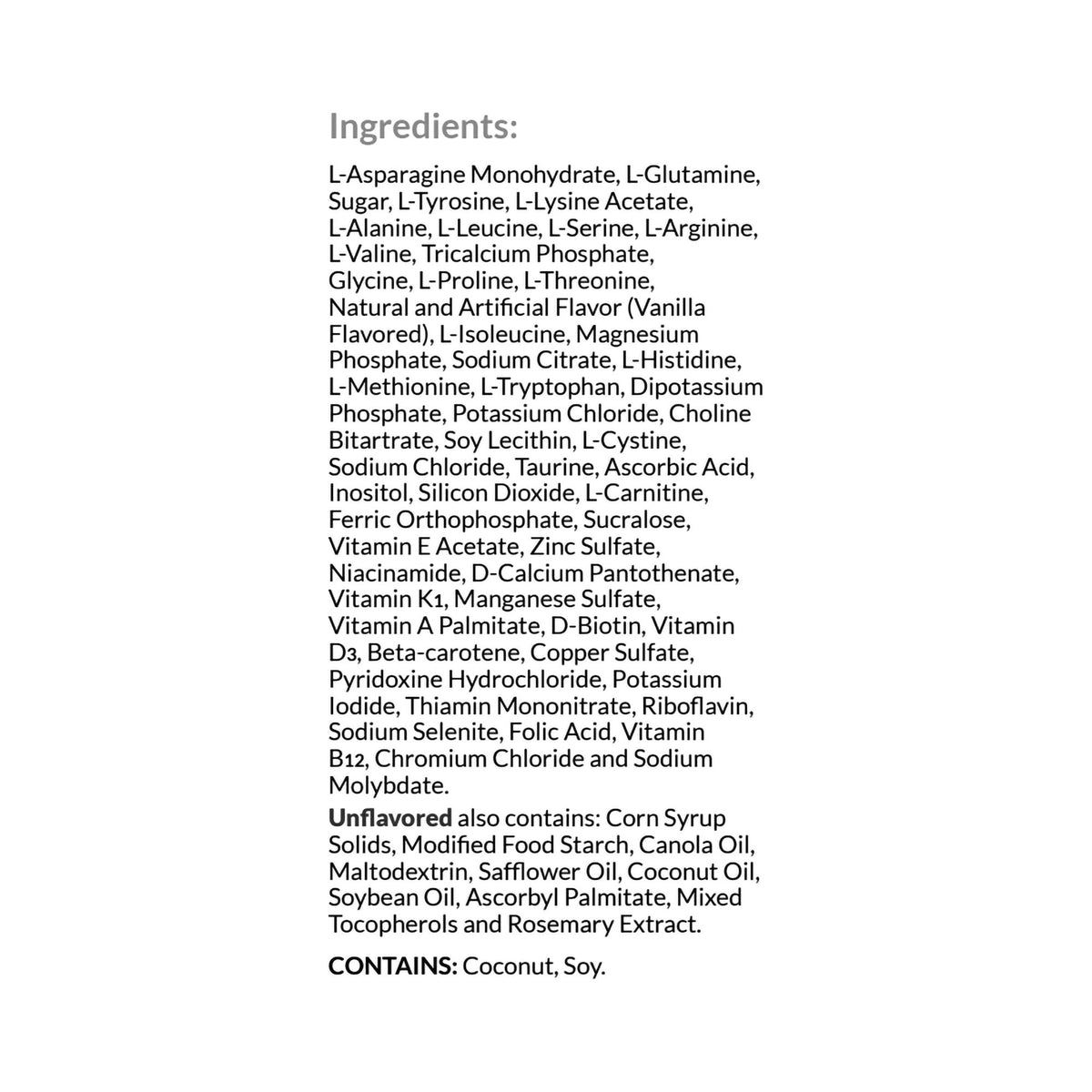 PhenylAde 60 Amino Acid Modified Medical Food for the Dietary Management of PKU, 1 lb. can-Oral Supplement PhenylAde 60 Unflavored Powder 16 oz. Can