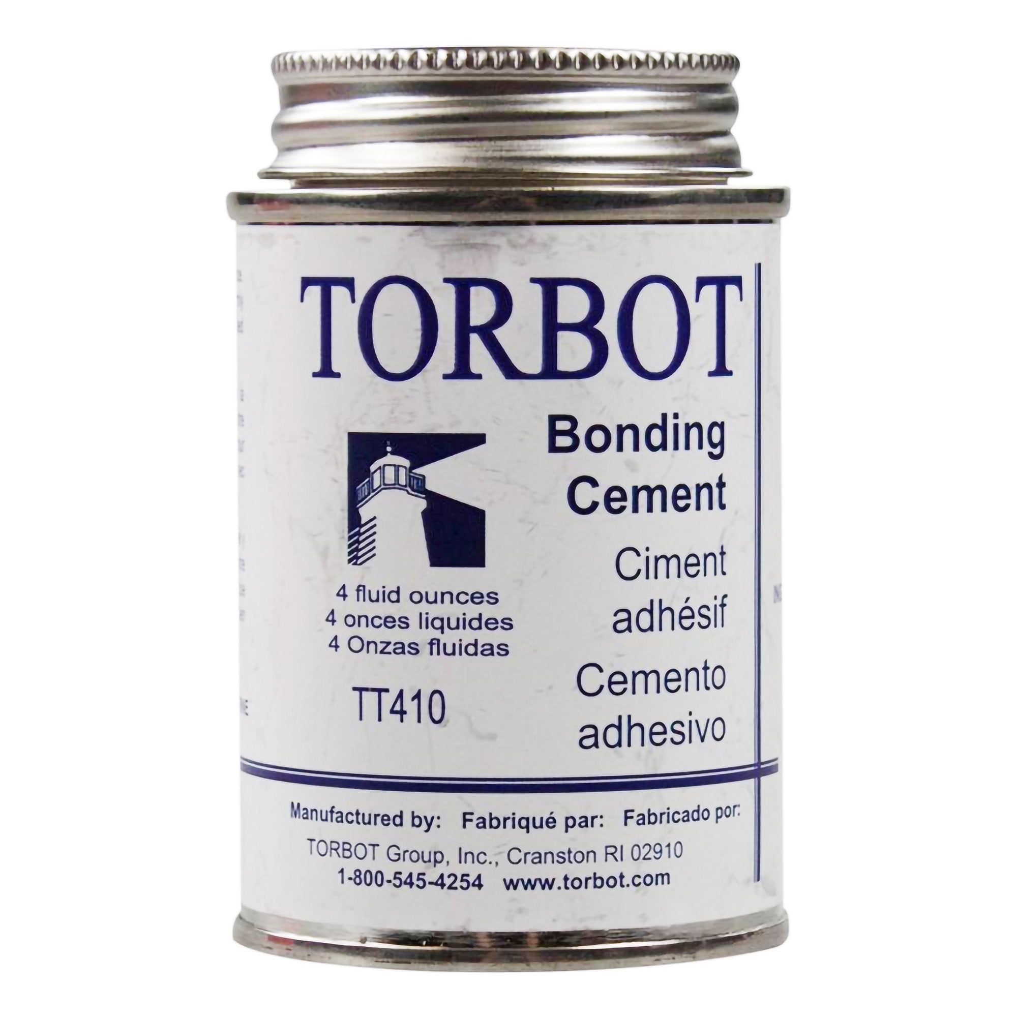 Torbot Liquid Bonding Cement-Liquid Bonding Cement Torbot 4 oz. Can