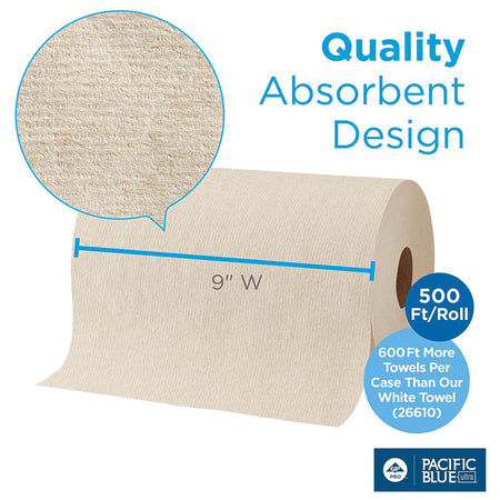Pacific Blue Ultra Paper Towel Roll, 6 x 9 in.-Paper Towel Pacific Blue Ultra Roll 6 X 9 Inch