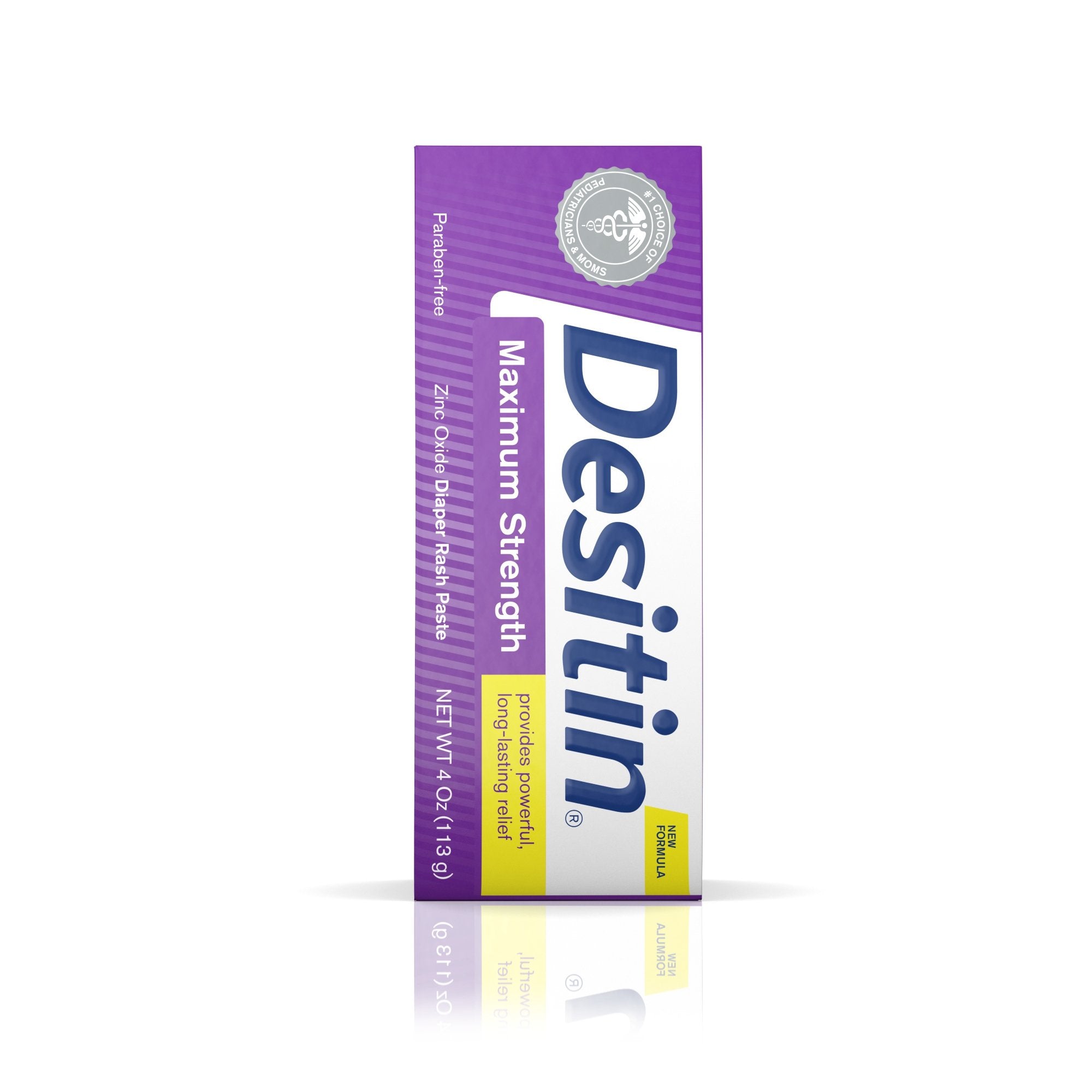 Desitin Maximum Strength Diaper Rash Treatment Cream, 4 oz. Tube-Diaper Rash Treatment Desitin Maximum Strength 4 oz. Tube Scented Cream