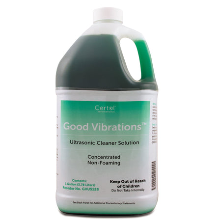 Good Vibrations Instrument Detergent-Instrument Detergent Good Vibrations Liquid Concentrate 1 gal. Jug Mint Scent