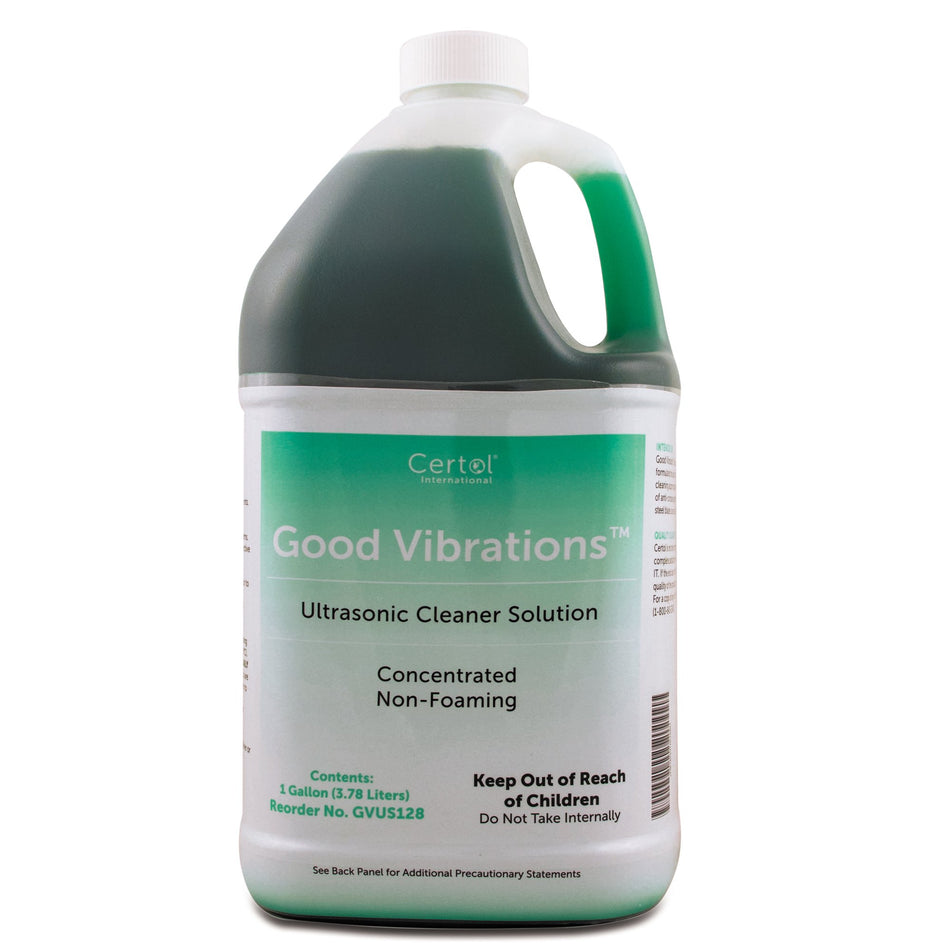Good Vibrations Instrument Detergent-Instrument Detergent Good Vibrations Liquid Concentrate 1 gal. Jug Mint Scent