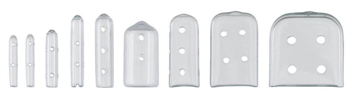 Instrument Tip Guard Tip-It™ 1/16 X 3/8 X 1 Inch, Size 7, Vented, Clear - Instruments>Instrument Accessories - Integra Lif...