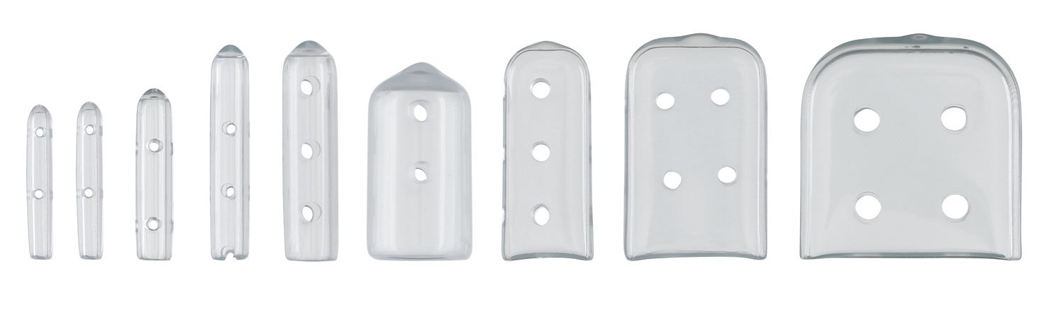 Instrument Tip Guard Tip-It™ 1/16 X 3/8 X 1 Inch, Size 7, Vented, Clear - Instruments>Instrument Accessories - Integra Lif...