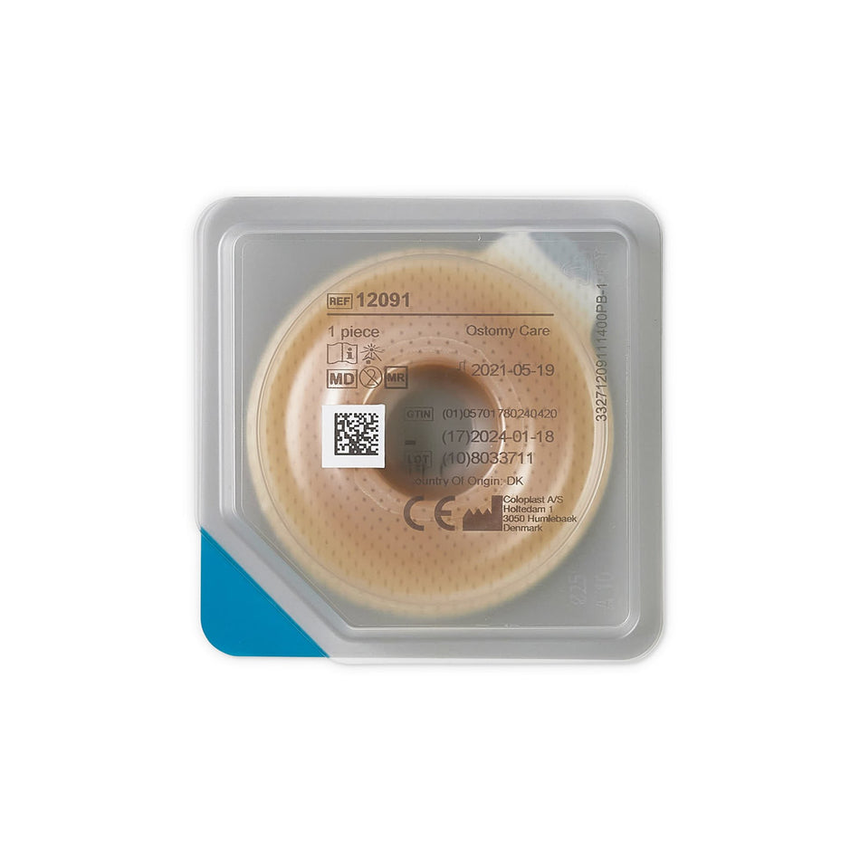Ostomy Seal Brava® Convex, Starter Hole 1 Inch (25mm) For Use with Ostomy Pouch - Ostomy>Ostomy Accessories - Coloplast