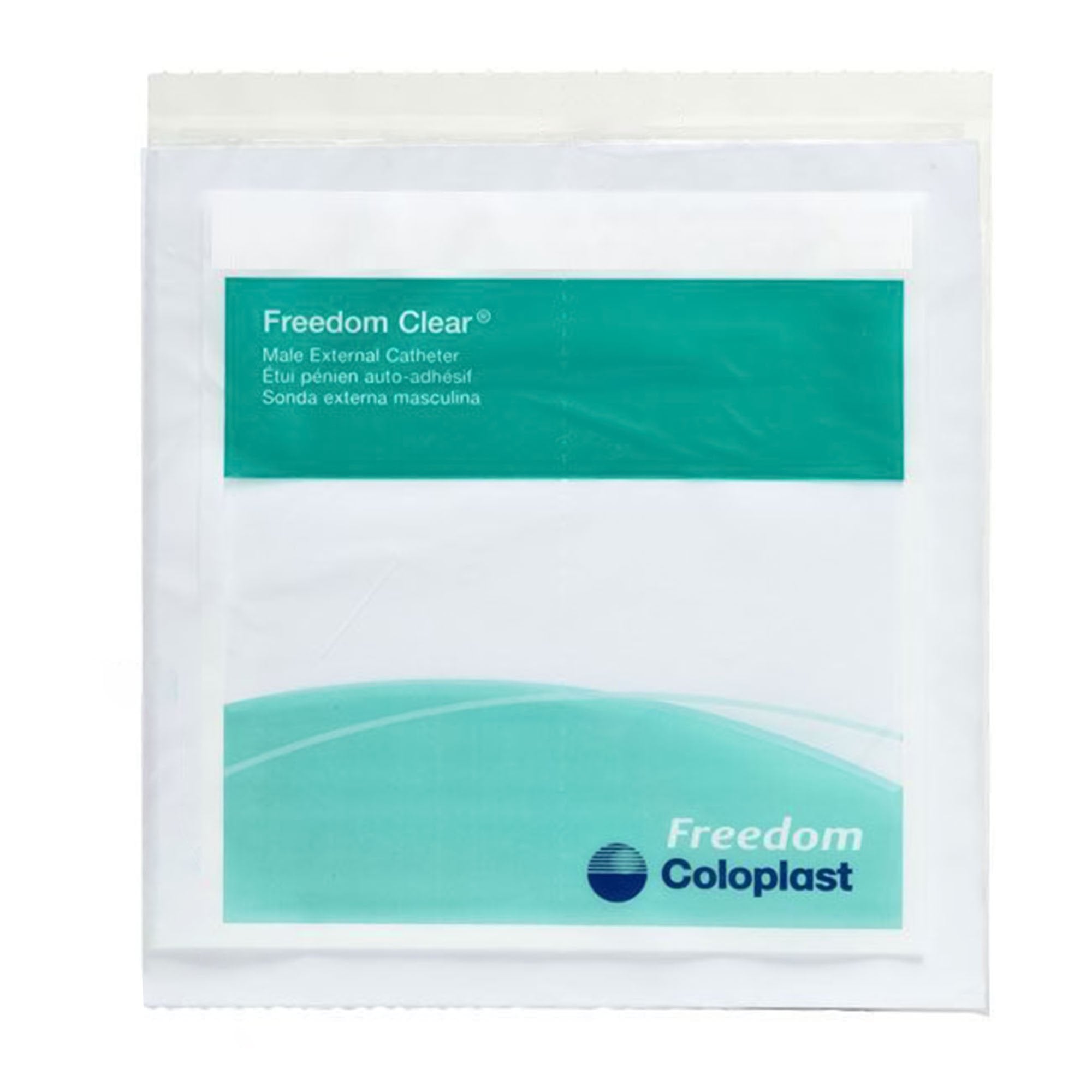 Coloplast Freedom Male External Catheter, Small-Male External Catheter Freedom Self-Adhesive Strip Silicone Small