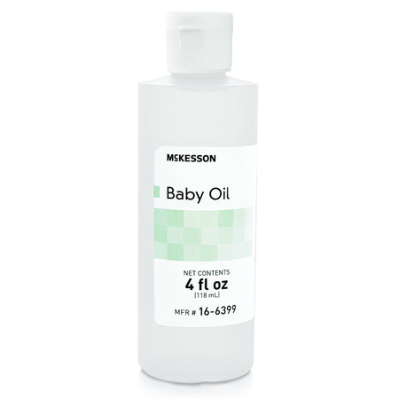 McKesson Baby Oil-Baby Oil McKesson 4 oz. Bottle Scented Oil