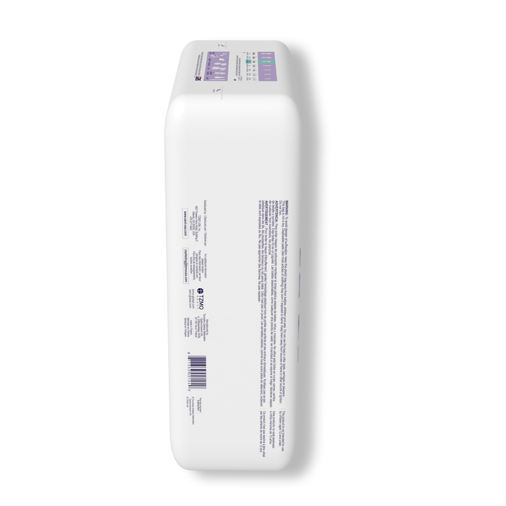 Seni Lady Maximum Bladder Control Pads, Long-Bladder Control Pad Seni Lady Maximum 11 Inch Length Moderate Absorbency Super Absorbent Core One Size Fits Most