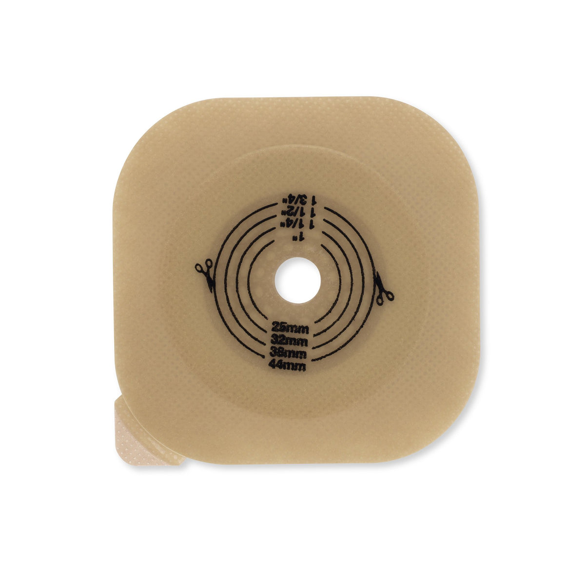 New Image Flat CeraPlus Skin Barrier, 1-1/8 Inch Opening-"Ostomy Barrier New Image Flat CeraPlus Precut, Extended Wear Without Tape 1-3/4 Inch Flange Green Code 1-1/8 Inch Opening"