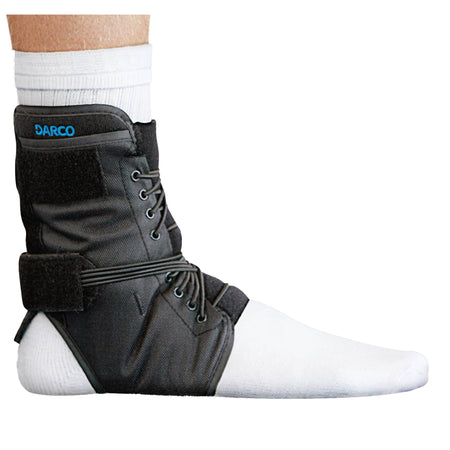 Darco Web Ankle Brace, Bungee / Hook and Loop Strap Closure, Medium-Ankle Brace Darco Web Medium Bungee / Hook and Loop Strap Closure Male 7-1/2 to 10 / Female 9-1/2 to 11 Foot