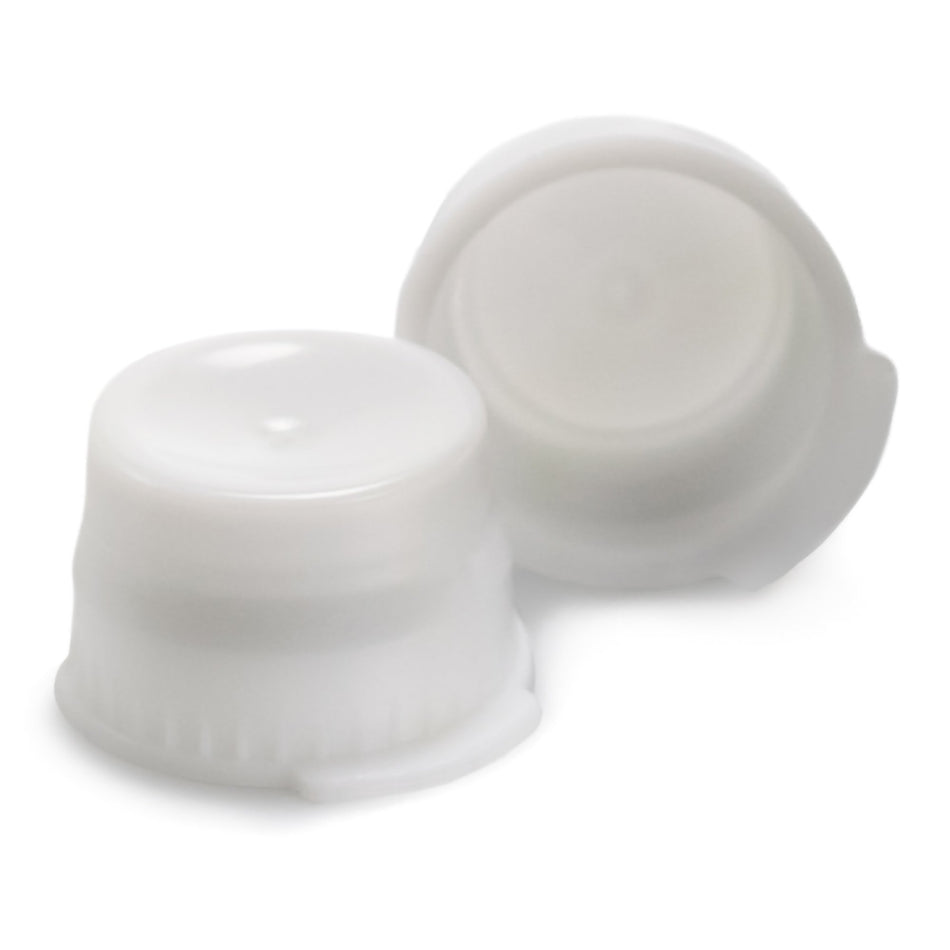 McKesson White Tube Closure, 13 mm-"McKesson Tube Closure Polyethylene Snap Cap White 13 mm For Use with 13 mm Blood Drawing Tubes, Glass Test Tubes, Plastic Culture Tubes NonSterile"