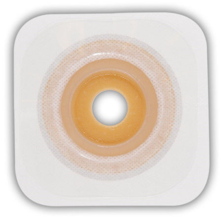 Esteem Synergy Colostomy Barrier With 7/8-1 Inch Stoma Opening-"Ostomy Barrier Esteem synergy Trim to Fit, Extended Wear Durahesive Adhesive 100 mm Flange Hydrocolloid 7/8 to 1-1/4 Inch Opening 4 X 4 Inch"