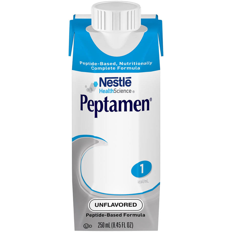 Peptamen� Peptide-Based Nutritionally Complete Formula, 8.45-ounce carton-Tube Feeding Formula Peptamen� Unflavored Liquid 250 mL Carton